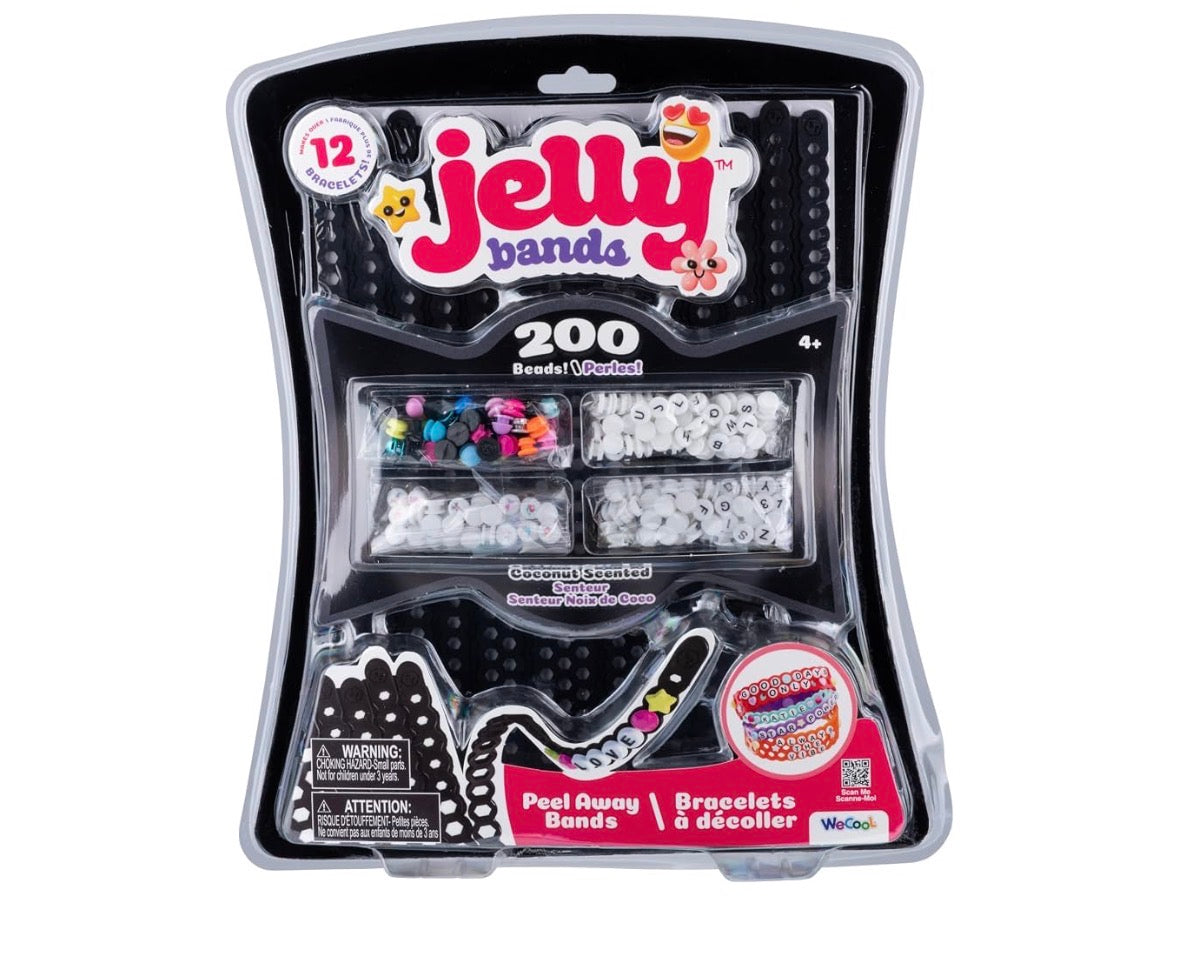 Jelly Bands Bracelet Making Kit,  Black