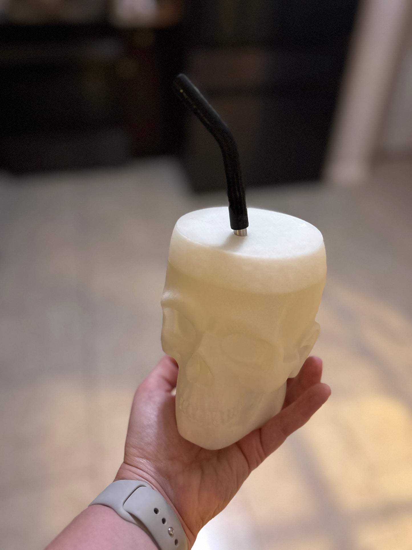 Made by Mike: Skull Can Cooler - GLOW IN THE DARK