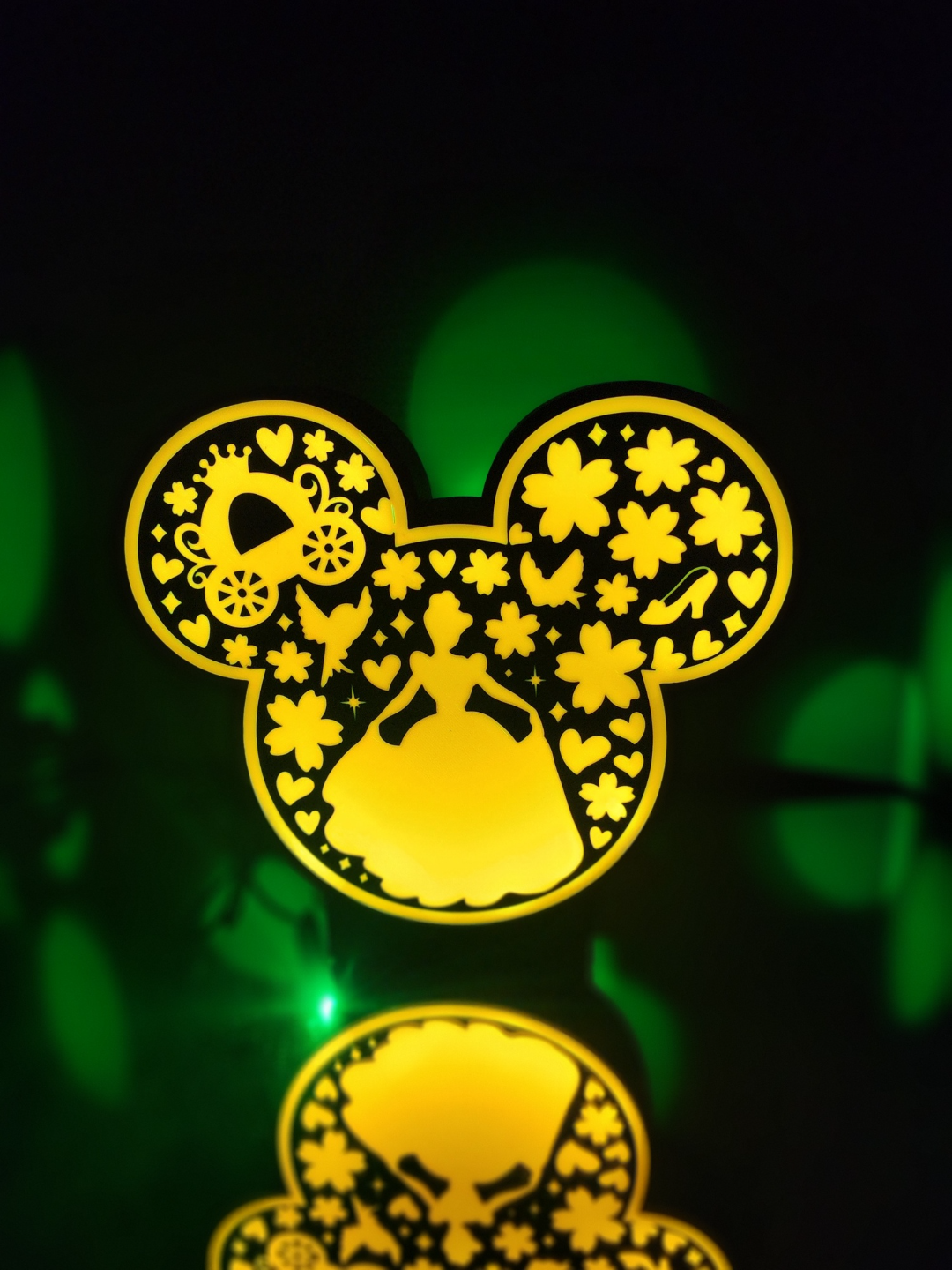 Made by Mike: 4 Options - Princess Mouse Head Lightbox