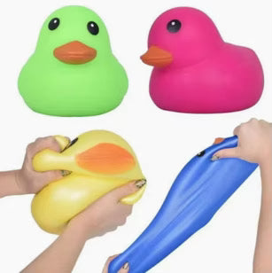 Preorder Mystery Color Squishy Toy - Rubber Duck, Jumbo