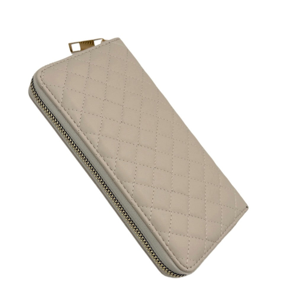 Quilted Vegan Leather Wallet
