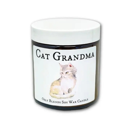 Message Candles - Soy Wax Cat Grandma