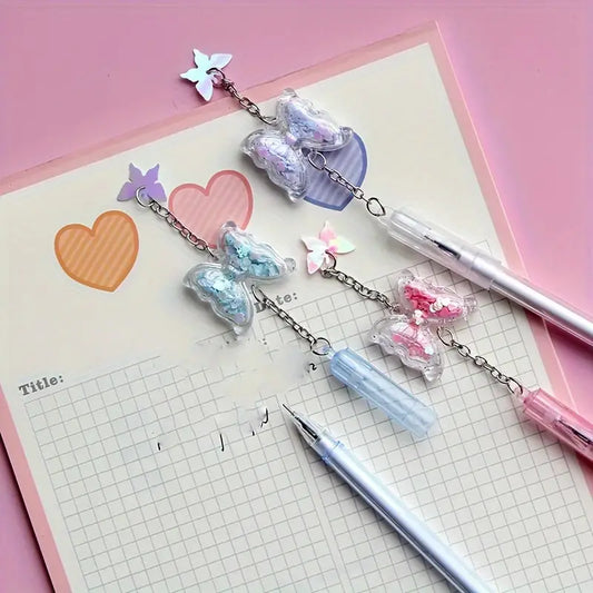 Mystery Color Butterfly Confetti Pen