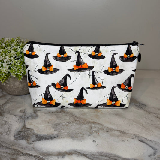 Pouch - Halloween Fall - Witch Hat Orange