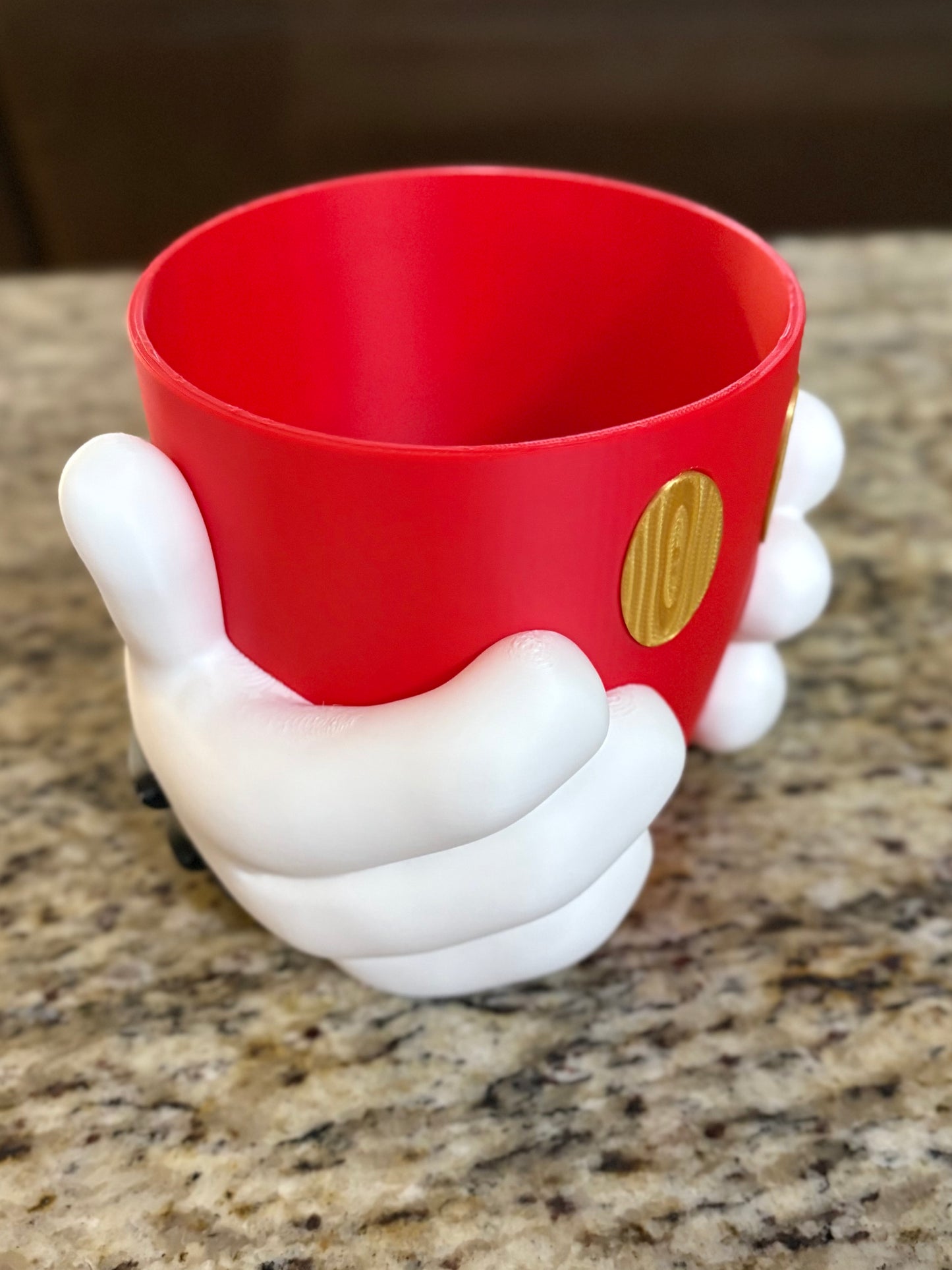 Made by Mike: Mouse Hand Planter