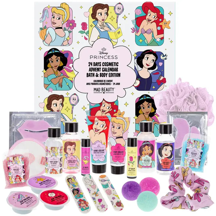 PREORDER Mad Beauty x Disney Princess Express Yourself 24 Day Advent Calendar