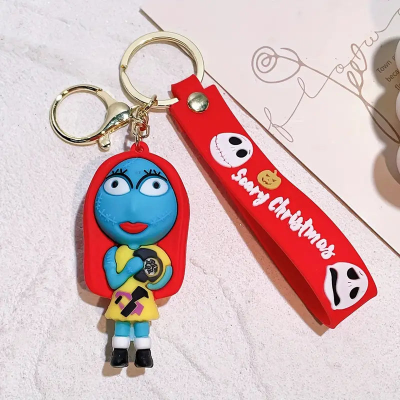 Scary Christmas Character Keychain - 9 Options!