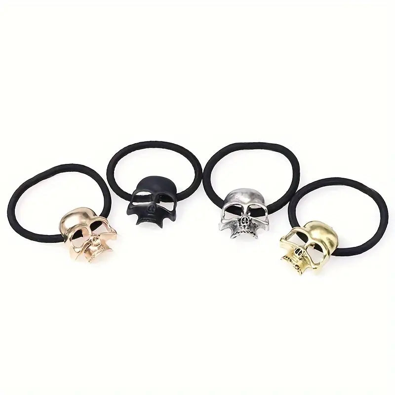 Skull Hair Tie - 4 Color Options!