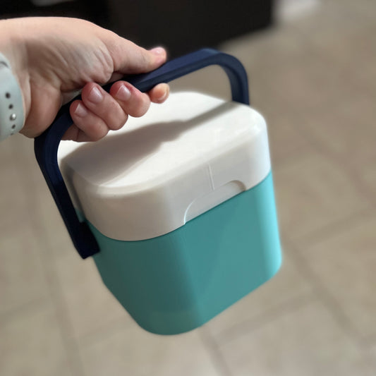 Made by Mike: Retro 4 Can Cooler with Ice Pack