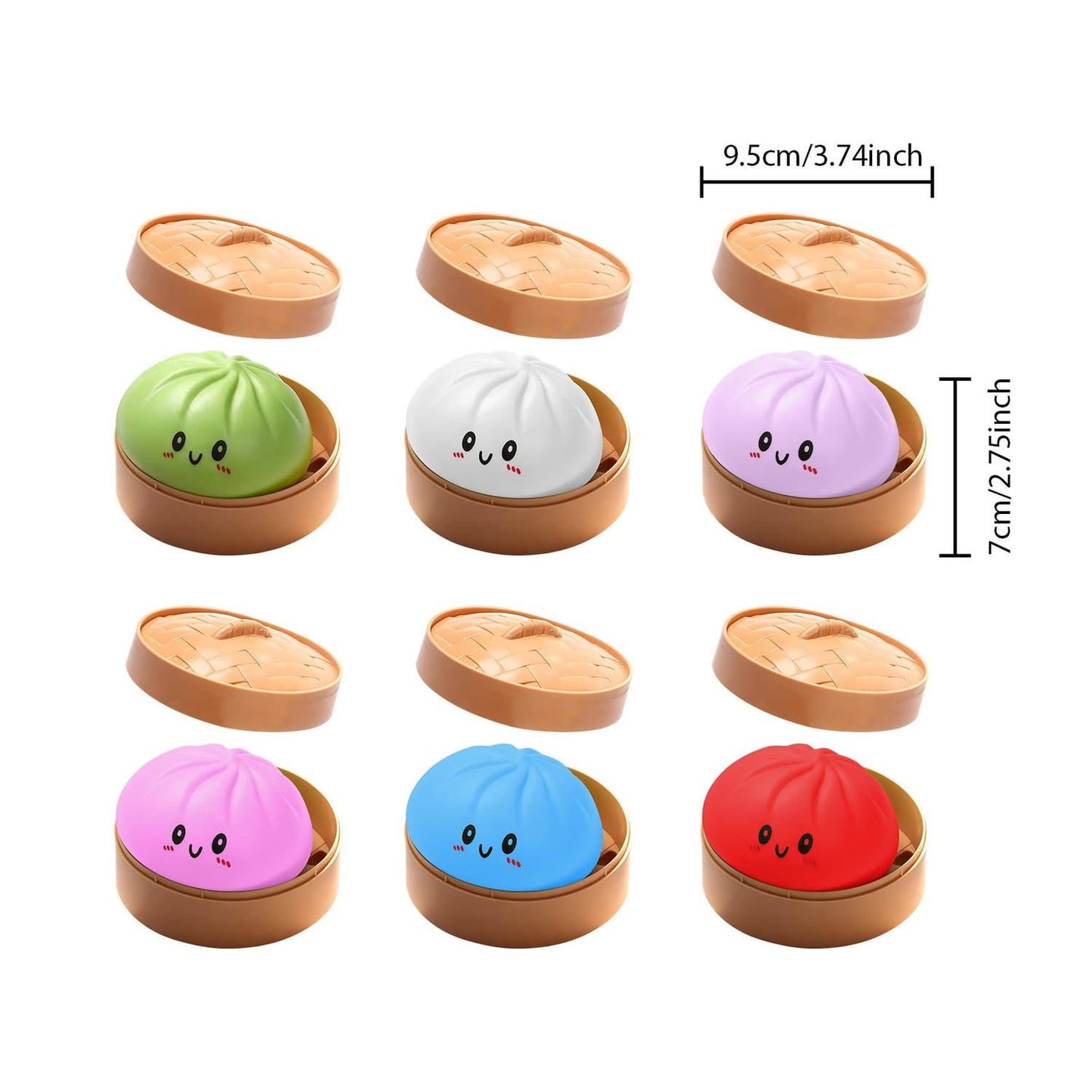 RTS Viral Squishy Dumpling Toy