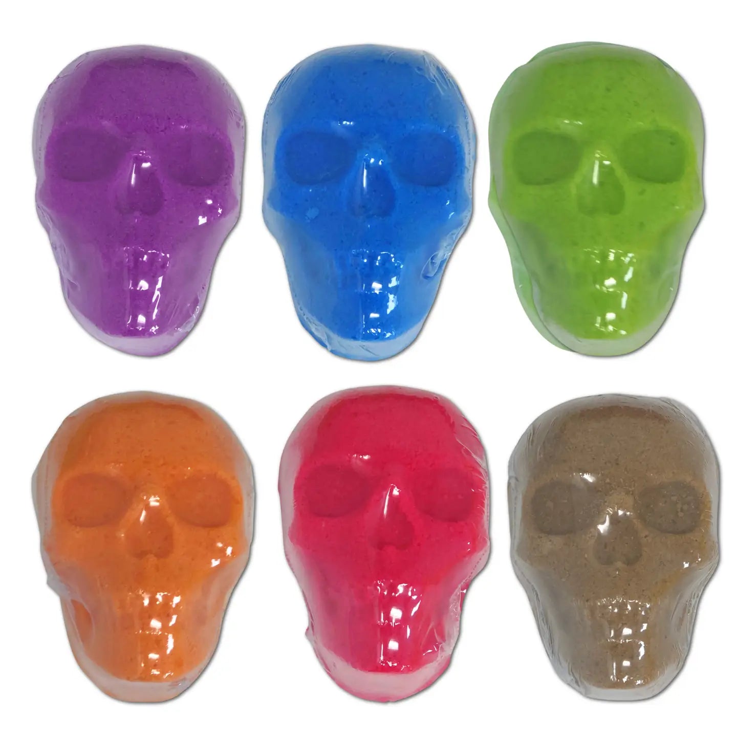 HALLOWEEN SKULL BATH BOMBS