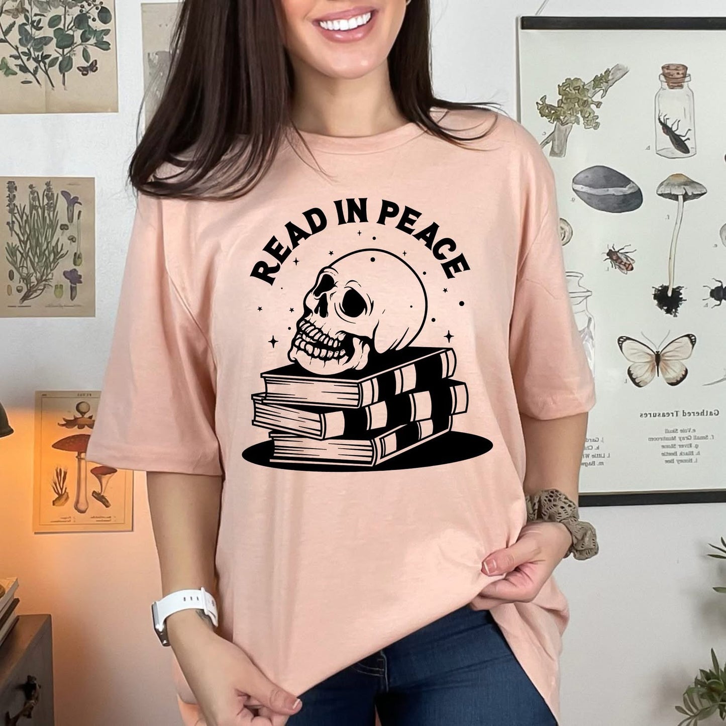 Read in Peace CUSTOM Graphic