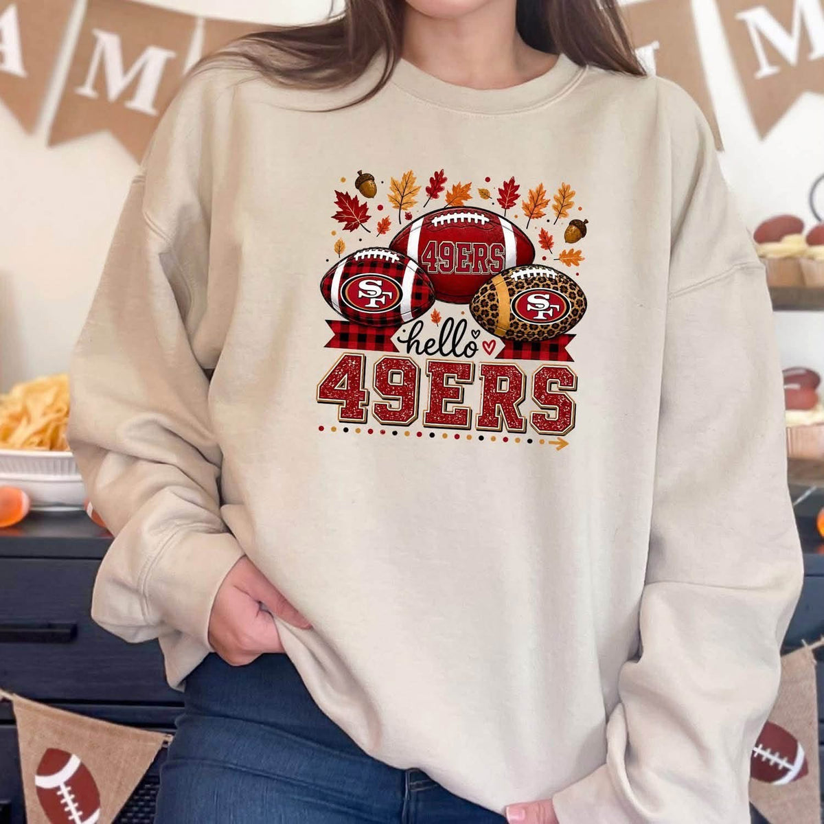 Hello Football Team CUSTOM Graphic - ANY Pro Team!
