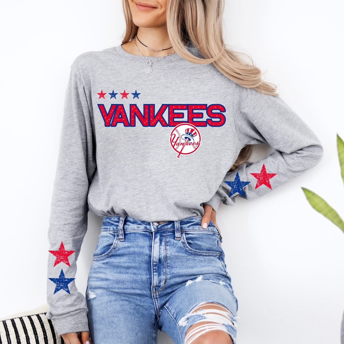 Baseball Star Sleeve CUSTOM Graphic - ANY Pro Team!