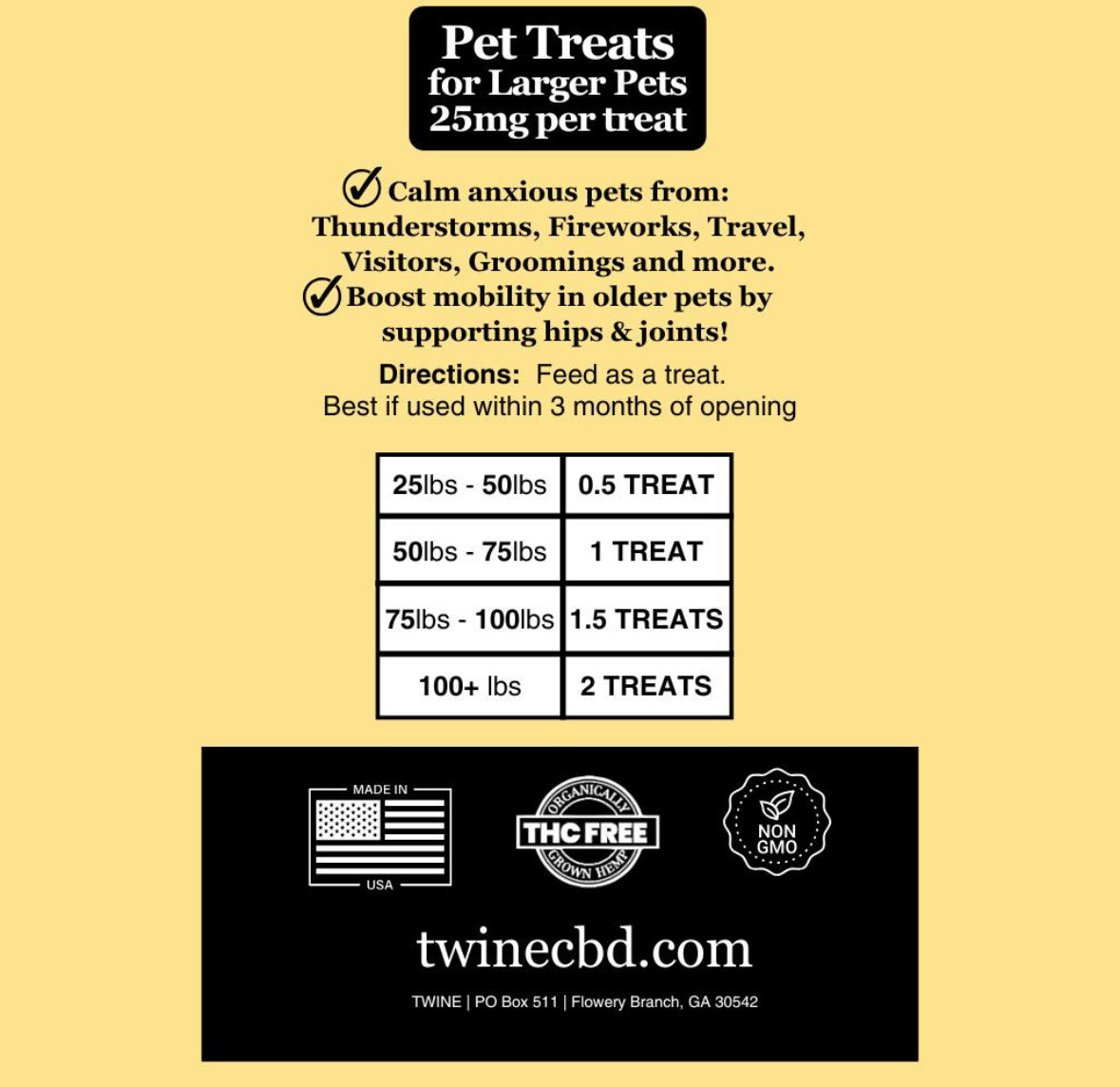 TWINE Pet Treats for Dogs and Cats