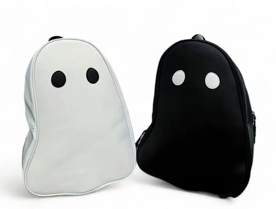 Jumbo Boo BackPack - Large Ghost PU Leather Backpack