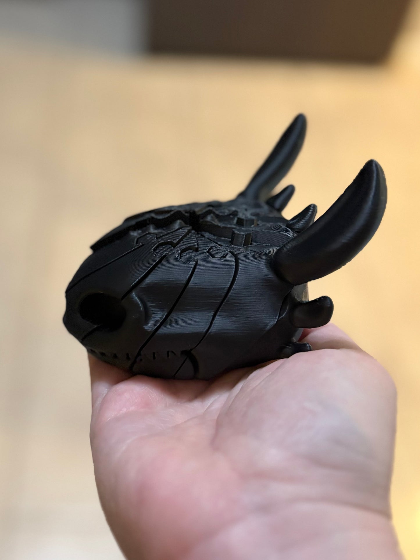Made by Mike: Dragon Head Spiral Fidget
