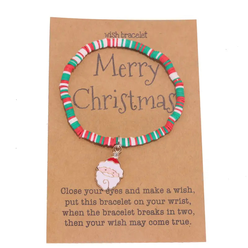 Merry Christmas Mystery Wish Bracelet