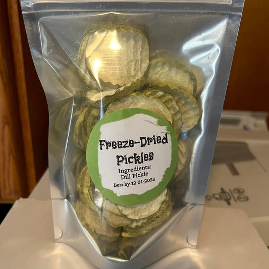 PREORDER Freeze Dried Garlic Pickles