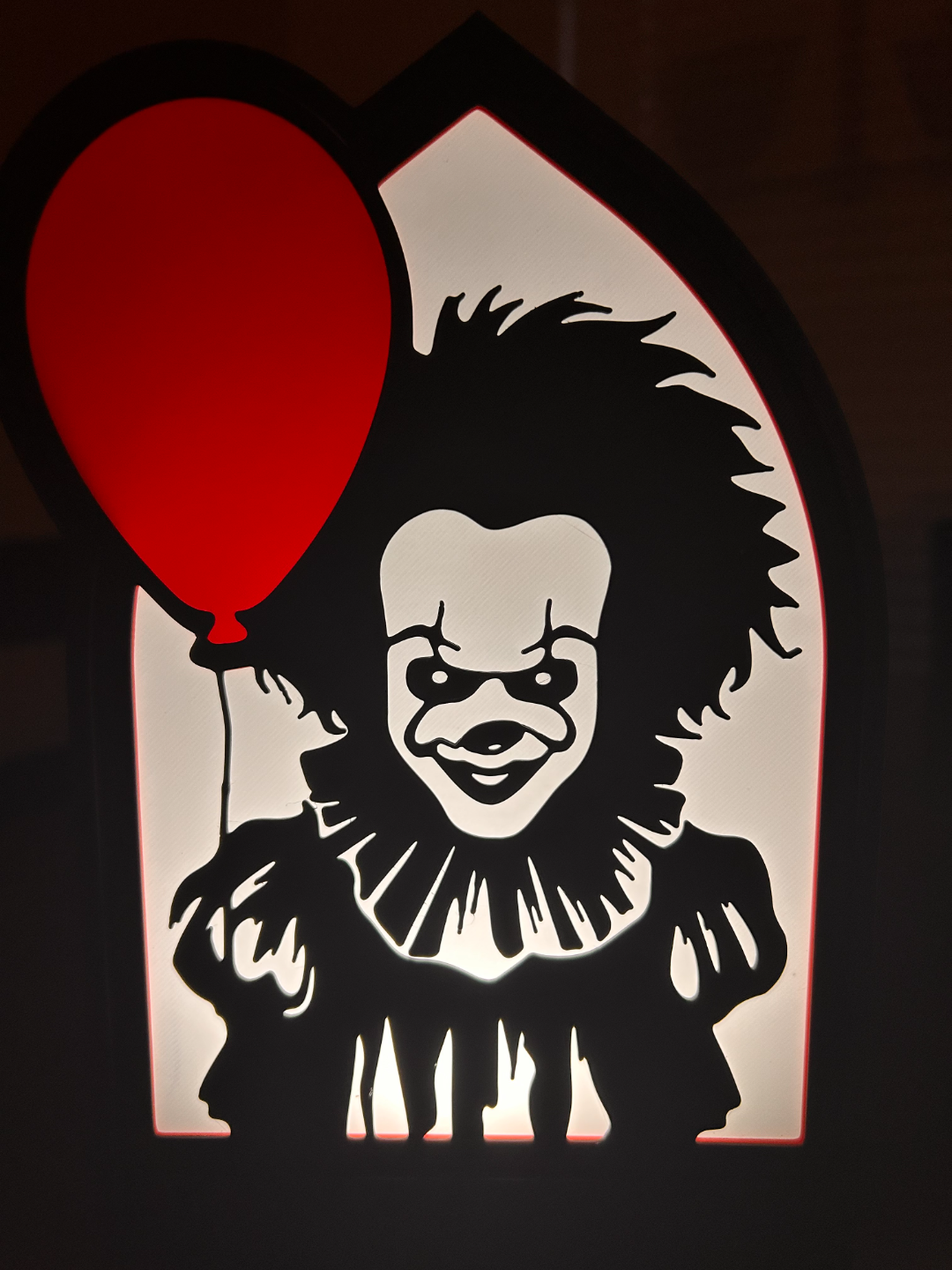 Made by Mike: Horror Silhouette Window Lightbox