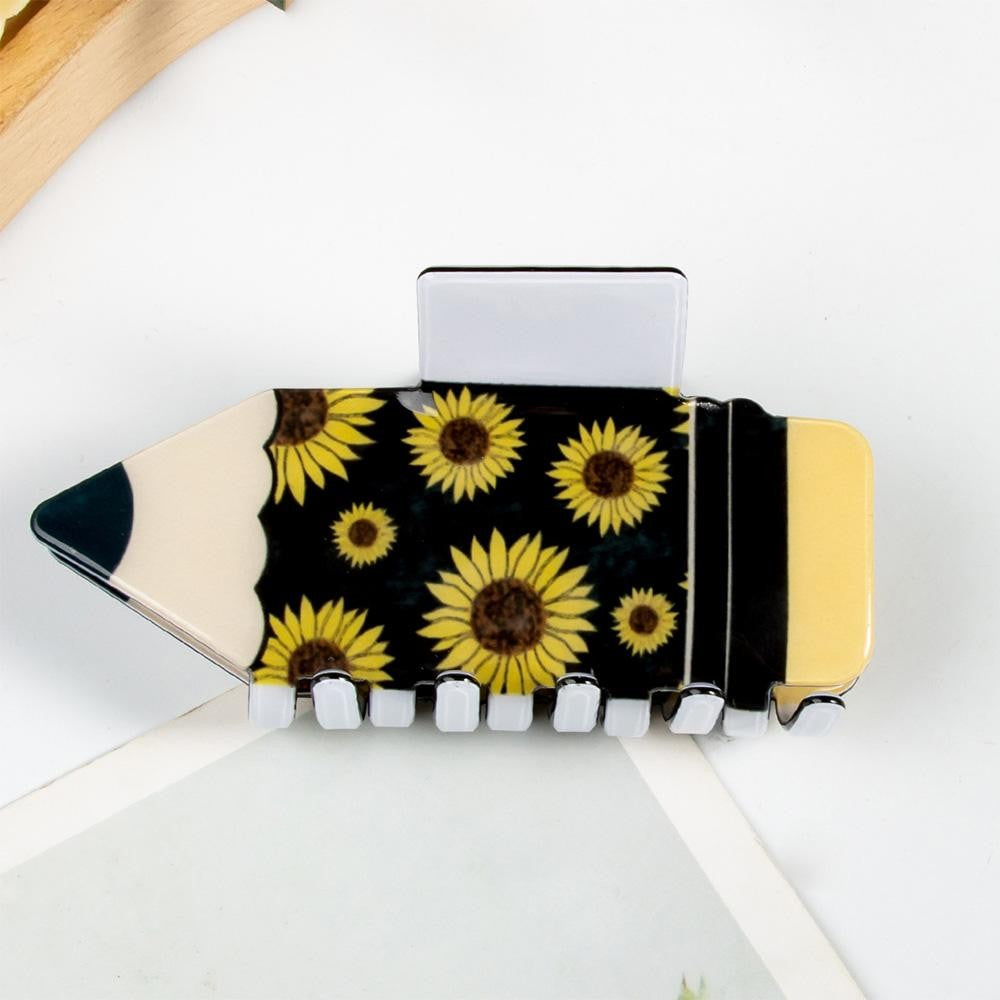 Acetate Pencil Hair Clip