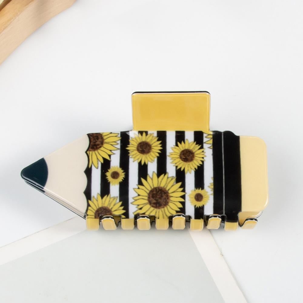 Acetate Pencil Hair Clip