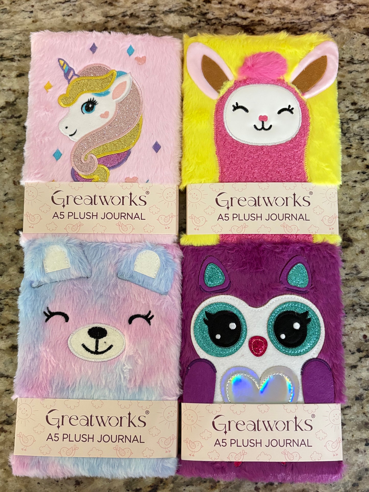 Plush Fuzzy Journal