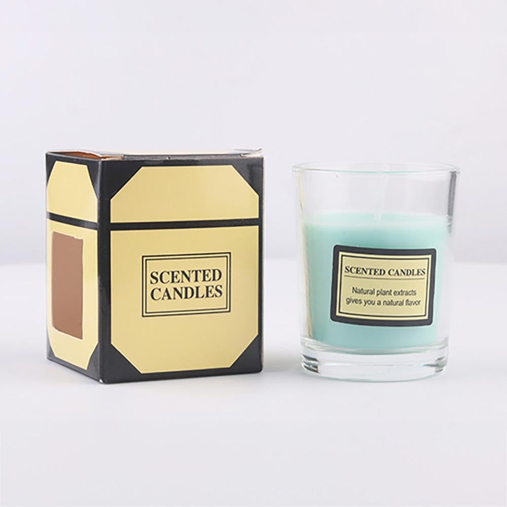 Scented Glass Tea Candle - 10 Options!