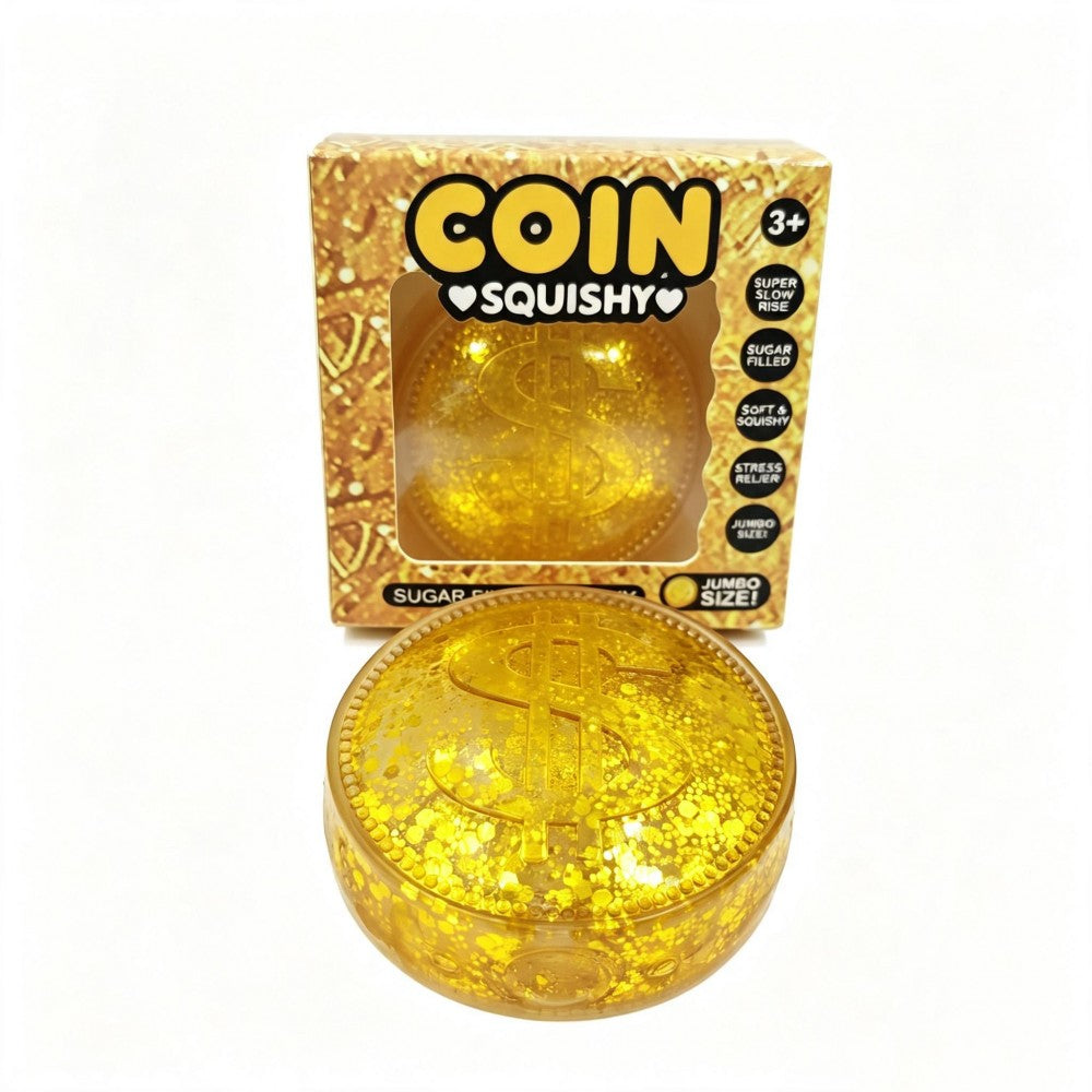 Oversized Gold Coin Squishy RTS