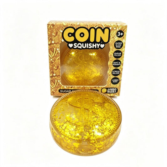 Oversized Gold Coin Squishy RTS