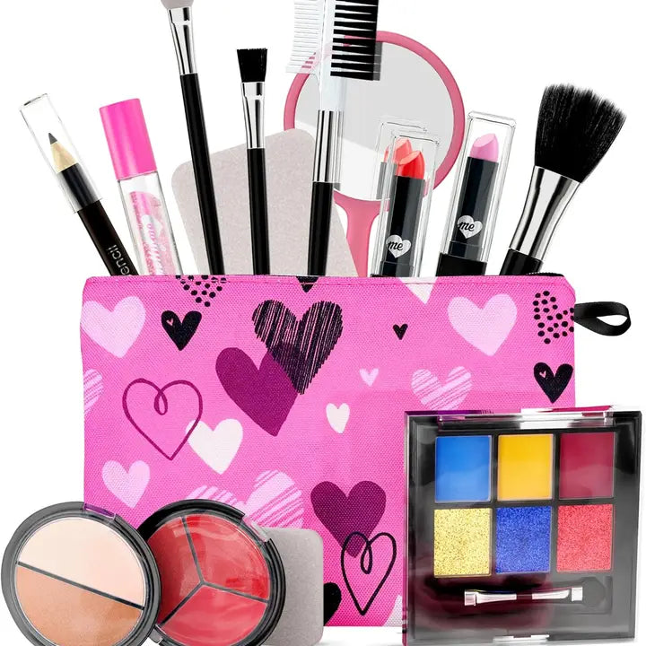 Makeup Set For Kids - Real Make Up Kit Safe For Littles