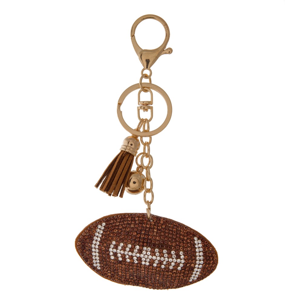 Keychain with Sports Ball Design