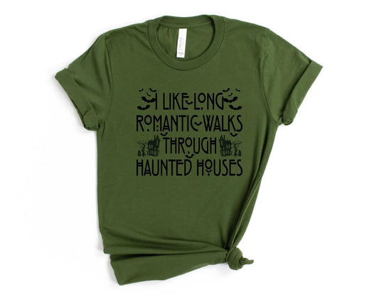 Romantic Walks Through Haunted Houses CUSTOM Graphic