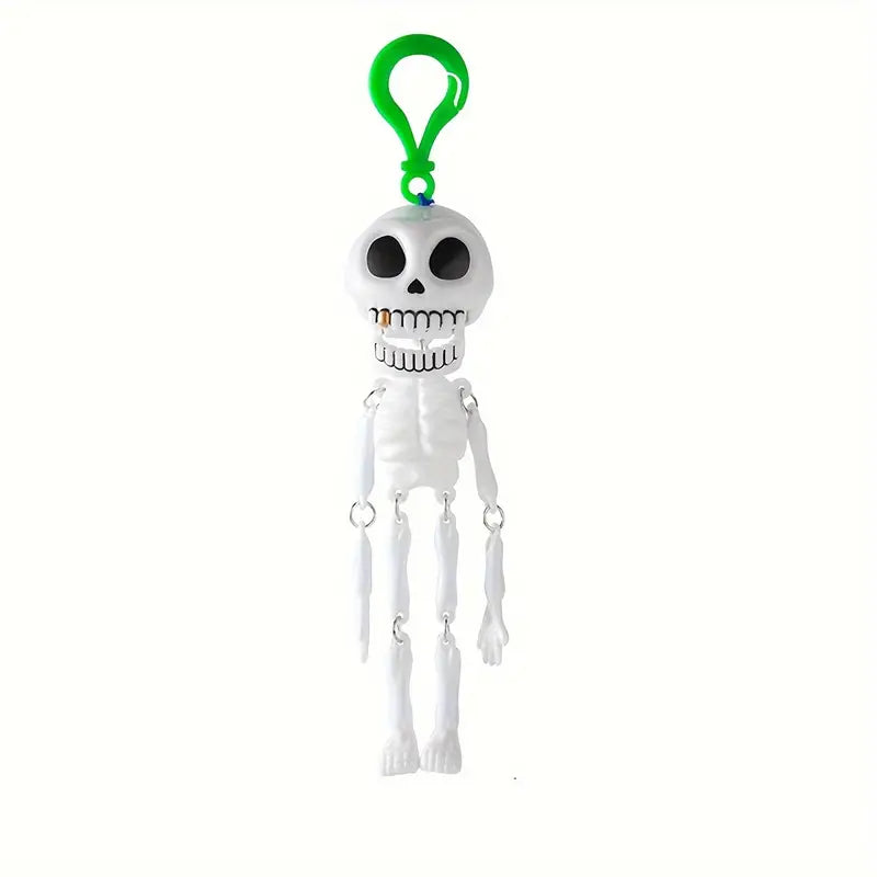 Moving Skeleton Keychain