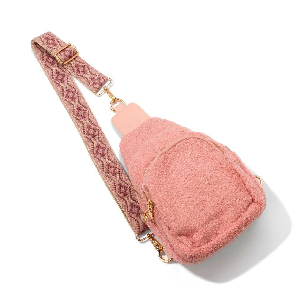 Sherpa Crossbody Sling - 3 Colors