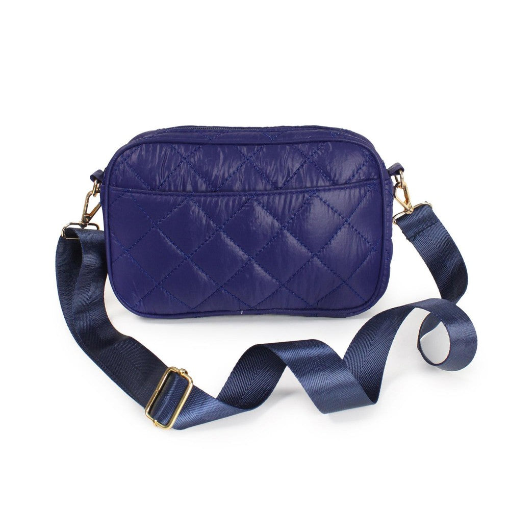 Quilted Crossbody Tote Bag With Removeable Strap - 3 Color Options!