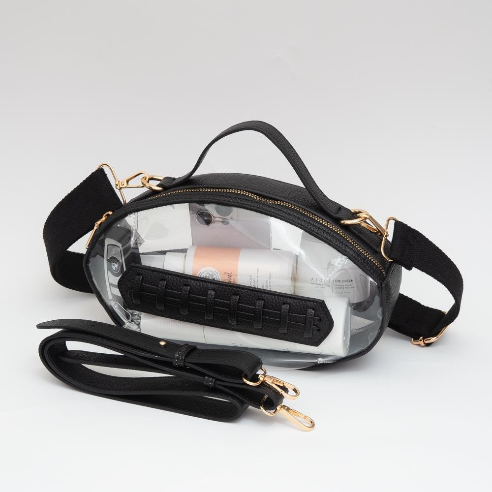 Clear Football Purse - 7 Colors