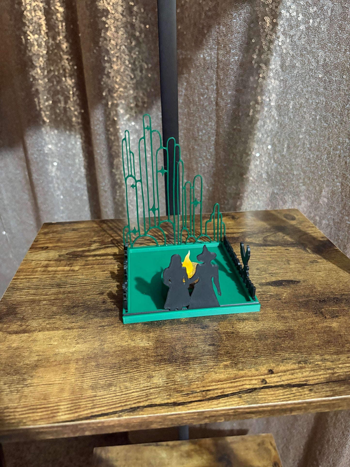 Made by Mike: Green City Tea Light Holder