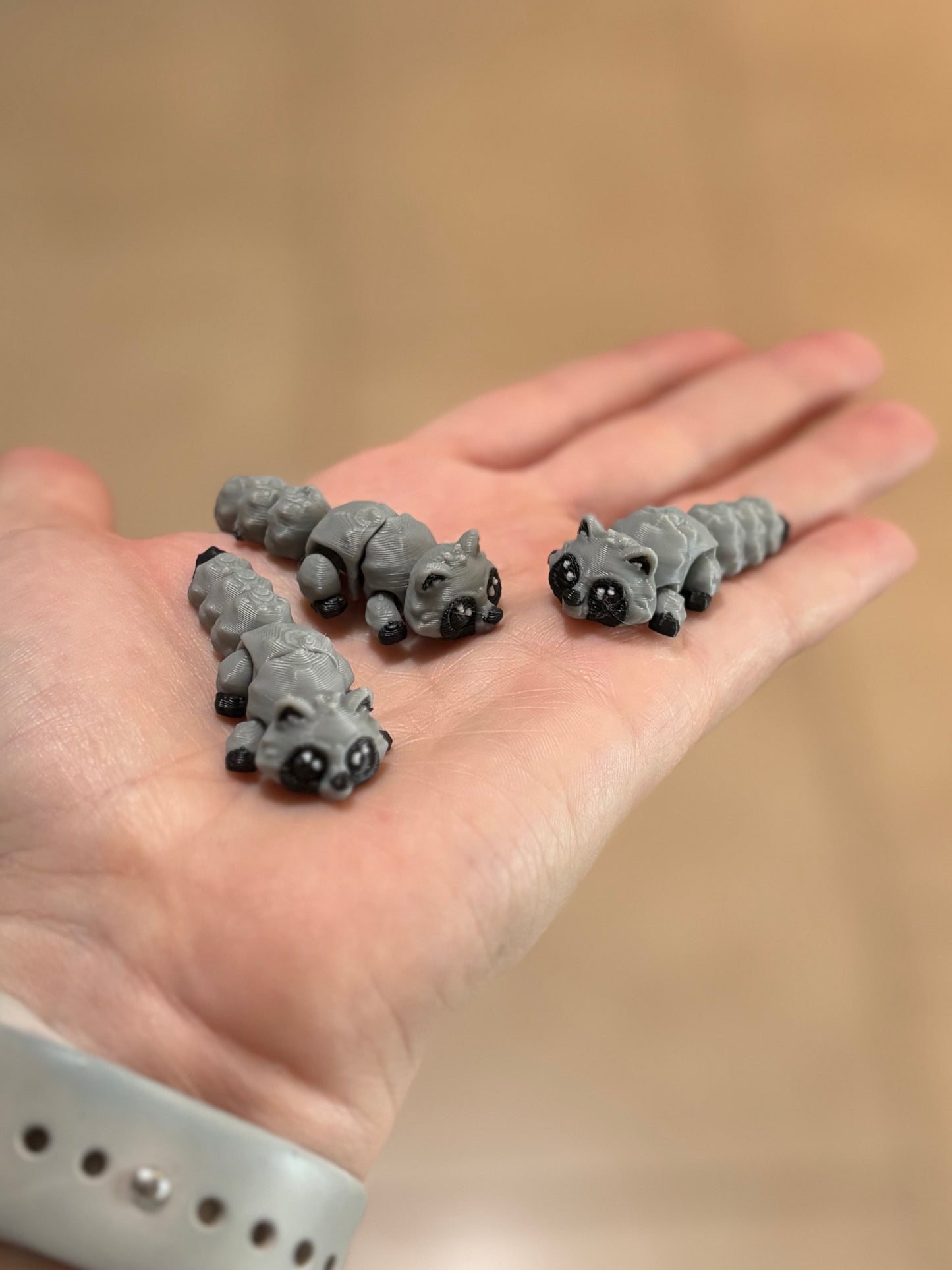 Made by Mike: One Mini Racoon Fidget