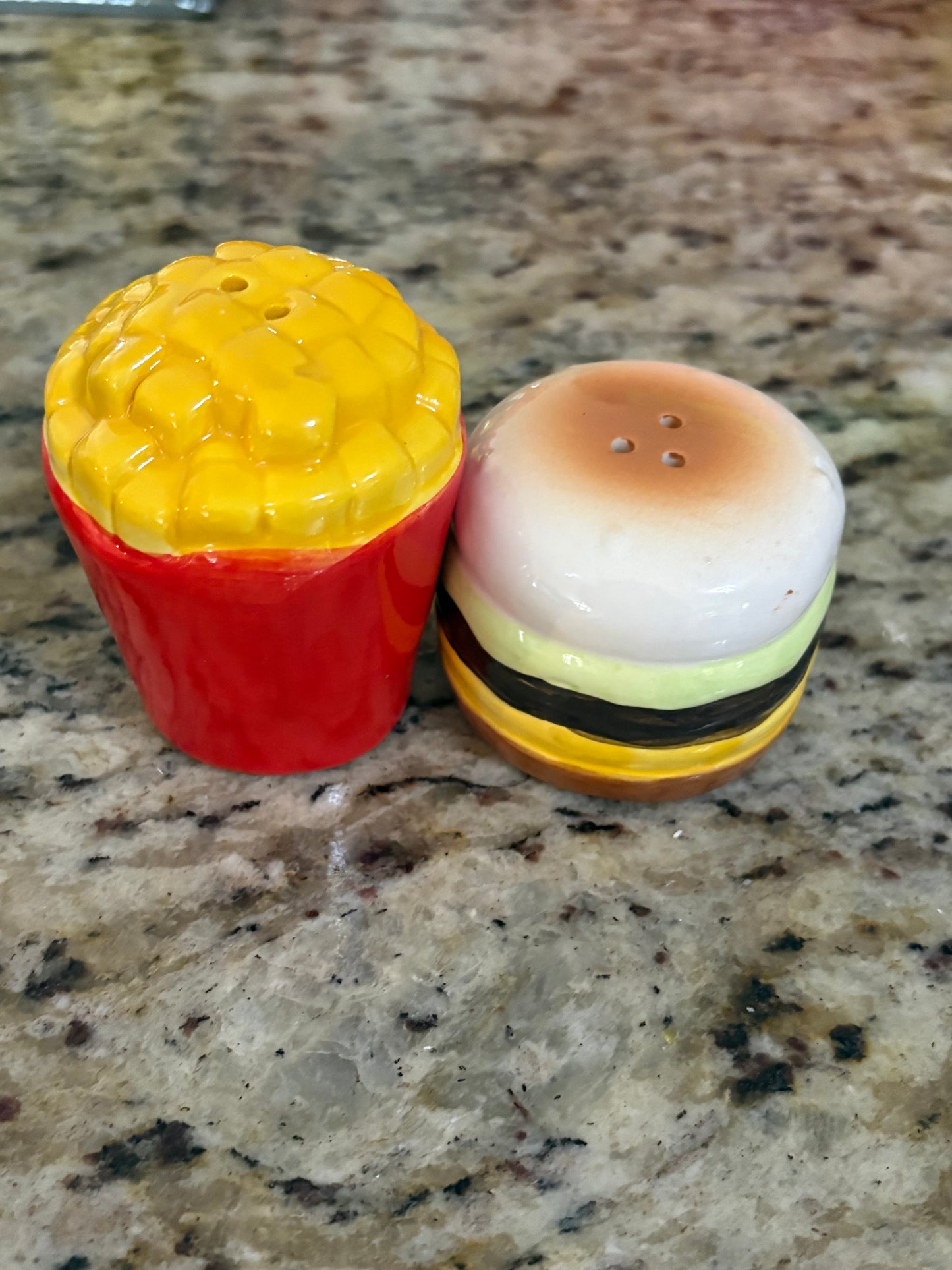 Ceramic Salt & Pepper Shakers