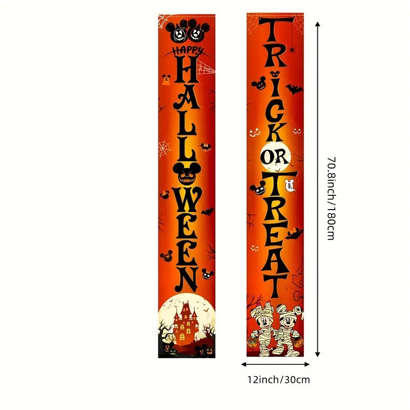 Trick or Treat Mouse Door Banners