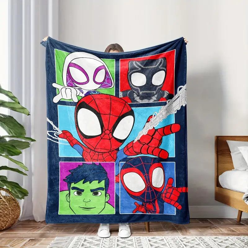 Spider Inspired Fleece Blanket