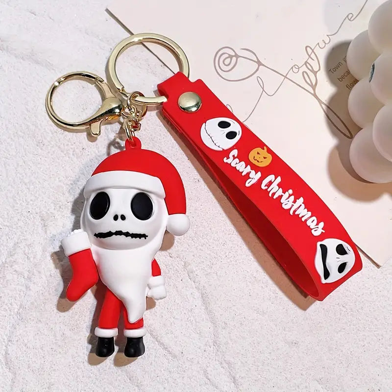 Scary Christmas Character Keychain - 9 Options!