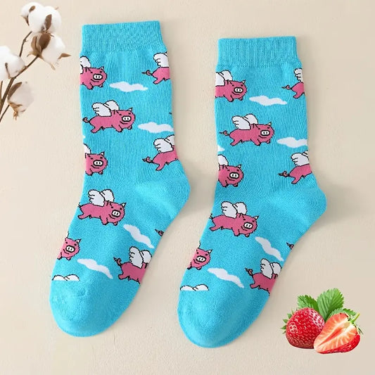 Flying Pig Socks