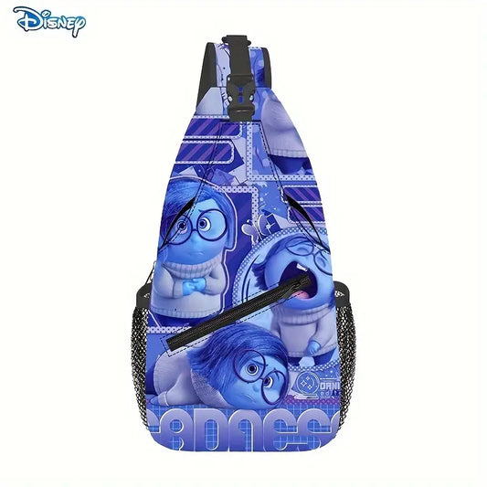 Blue Sad Girl Sling Bag