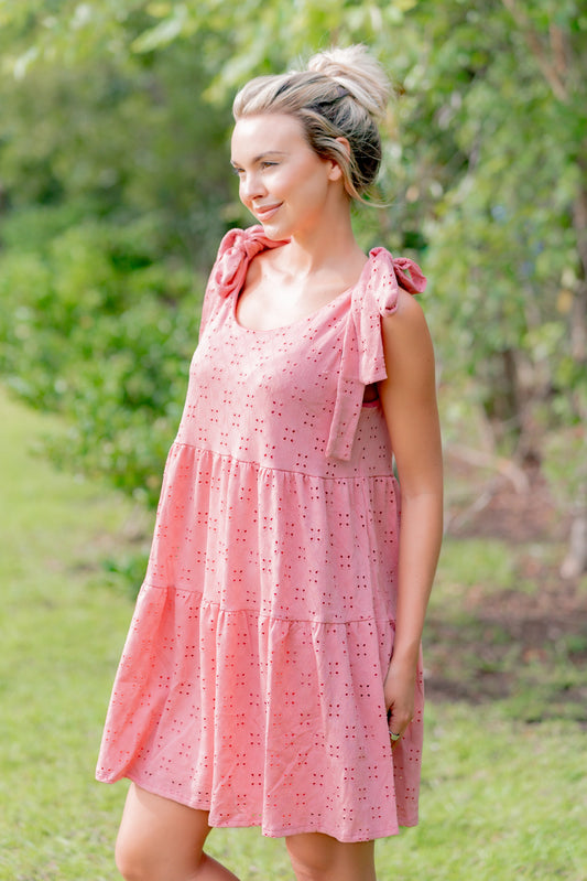 Rosè Riverie Dress
