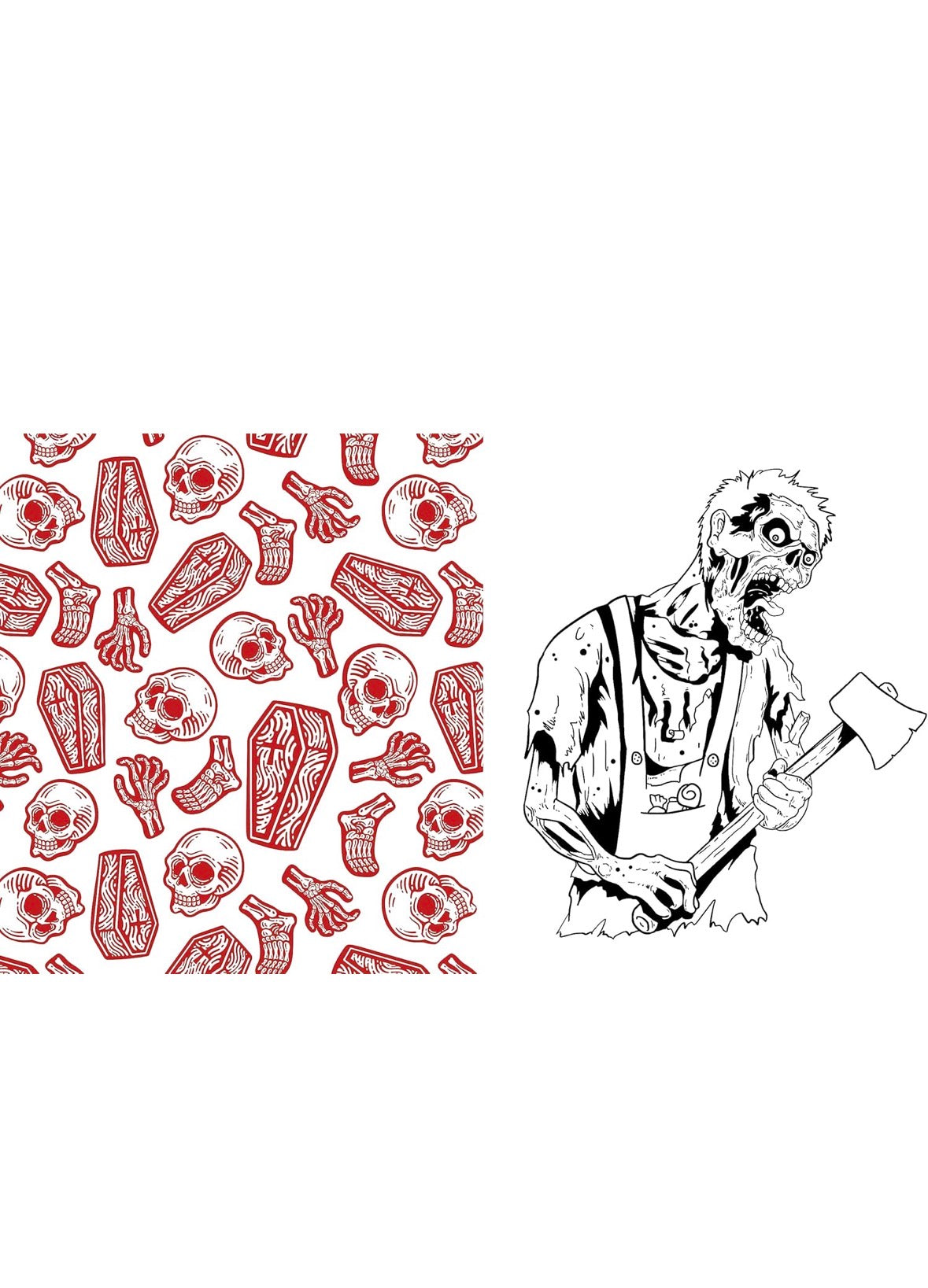 Coloring Your Nightmares Zombies Werewolves Monsters & Horror