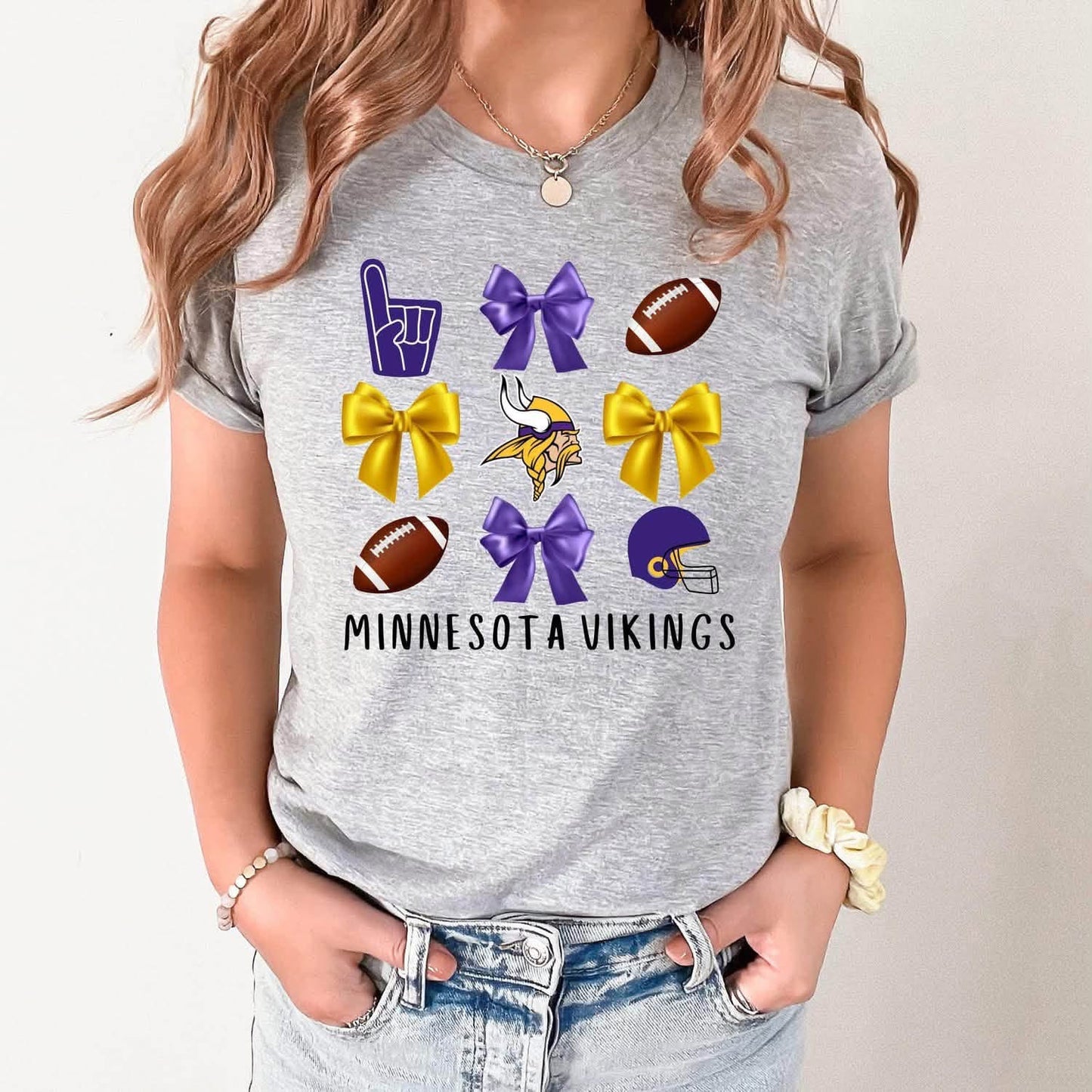 Football Coquette Bows CUSTOM Graphic - ANY Pro Team!