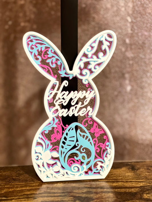 Made by Mike: Filigree Happy Easter Decor