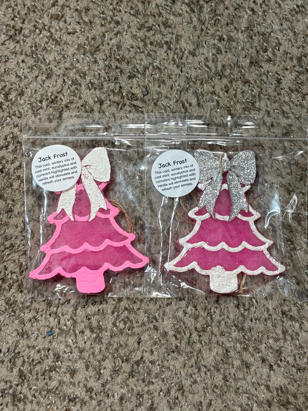 RTS Pink Christmas Tree Freshie